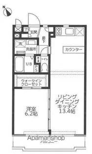 レジディア吉祥寺【316号室】の間取り