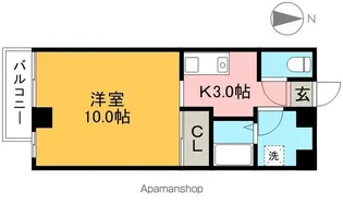みずきハウス【3階】の間取り