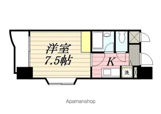 ラ・パルフェ・ド・フィネス【4階】の間取り