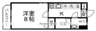 プラセール高橋【1階】の間取り
