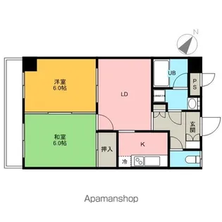 シャトー・ド・ピエール【7階】の間取り