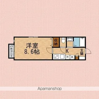朋久レジデンス上福岡【1階】の間取り