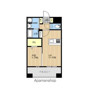 LIBTHマーレ平成Ⅱ【15階】の間取り