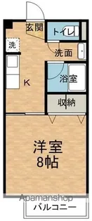 SURPLUS ONE PRIMROSE【1階】の間取り