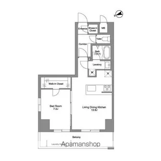 PRIMA STELLA【5階】の間取り