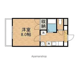 ジョイフルT2【106号室】の間取り