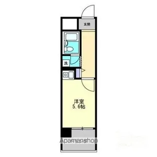 朝日プラザステーションコア福山西町【306号室】の間取り
