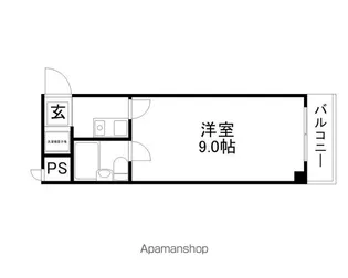 サンクリエート彦根【402号室】の間取り