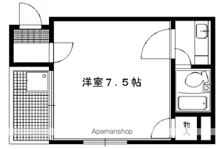ゾンネハウス【102号室】の間取り