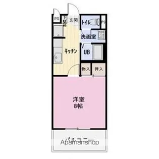 サニーハイツ外堀A【1階】の間取り