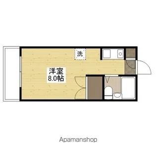 パインハウスⅡ【3階】の間取り