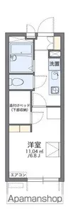 レオパレスエムズシティ【4階】の間取り
