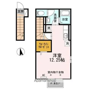 あづまコーポ【2階】の間取り