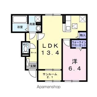 ディオース須走Ⅰ【1階】の間取り