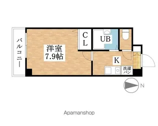 アネックス冨士【2階】の間取り