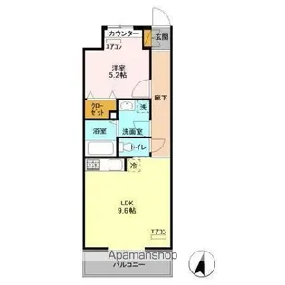 エキスポコンフォート Ⅱ【5階】の間取り
