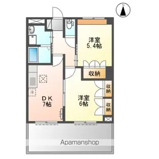 CENTURY椿A【1階】の間取り