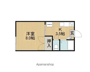 フレグランスロゼ【1階】の間取り