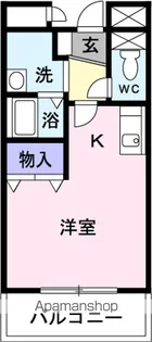 アリエーテ【103号室】の間取り