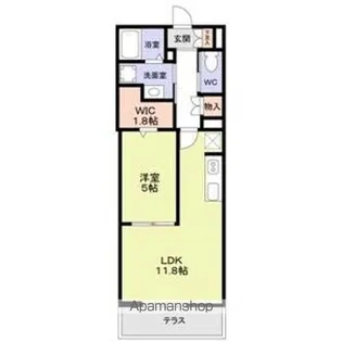 FOREST MAISON NERIMA HEIWADAI【2階】の間取り