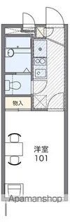 レオパレスETERNAL【1階】の間取り