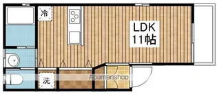 MARGUERITE南万代【302号室】の間取り