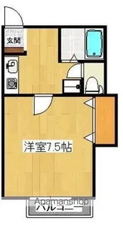 コンフォートK【102号室】の間取り