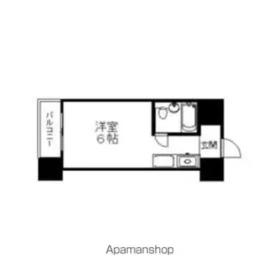 コア東堀【2階】の間取り