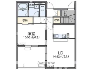 レオネクストコンフォールパレス【1階】の間取り