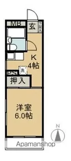 山﨑ビル【3階】の間取り