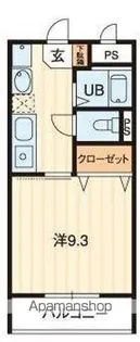 ボンヌ・シャンス【306号室】の間取り
