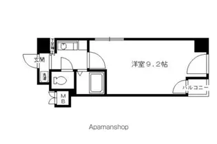 グランドパレス御池【502号室】の間取り