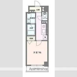 DIAMOND MOON【4階】の間取り