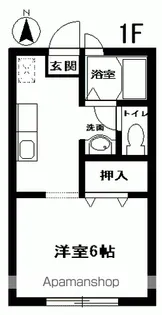 神田ハイツ【103号室】の間取り