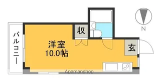 パレドール大津【2階】の間取り