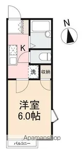 フォレスト三条【1階】の間取り