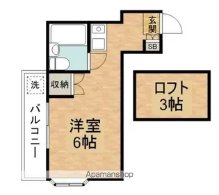 CASA109【202号室】の間取り