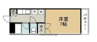 ソミュール南小泉【105号室】の間取り