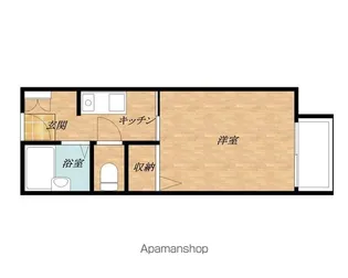 コモード大宮【2階】の間取り