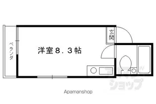 サニーハウス【4D号室】の間取り