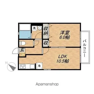 グラン・シャリオ【2階】の間取り