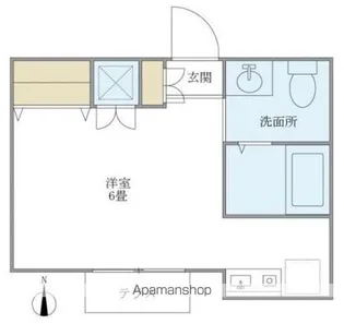 東京都武蔵野市吉祥寺南町4丁目【アパート】の間取り