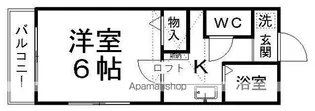 セブンハイム【201★号室】の間取り
