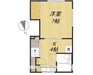 ニューコーポ小町【201号室】の間取り