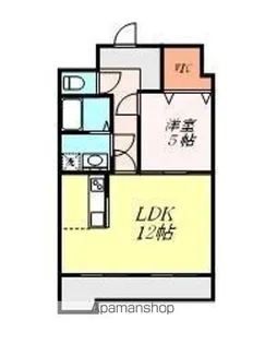 愛知県豊橋市神野新田町【マンション】の間取り