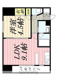 プレジデント豊平【12階】の間取り