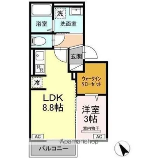 グランプラン【1階】の間取り