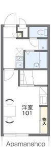 レオパレスKTサトウ【103号室】の間取り