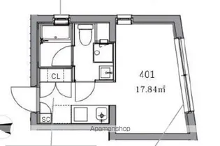 FARE赤塚【4階】の間取り
