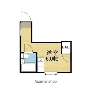 ショウエイハウス【1C号室】の間取り